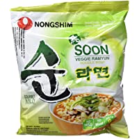 Los mejores  - Nongshim Fideos Instantáneos Soon Vegetariano 20x112gr
